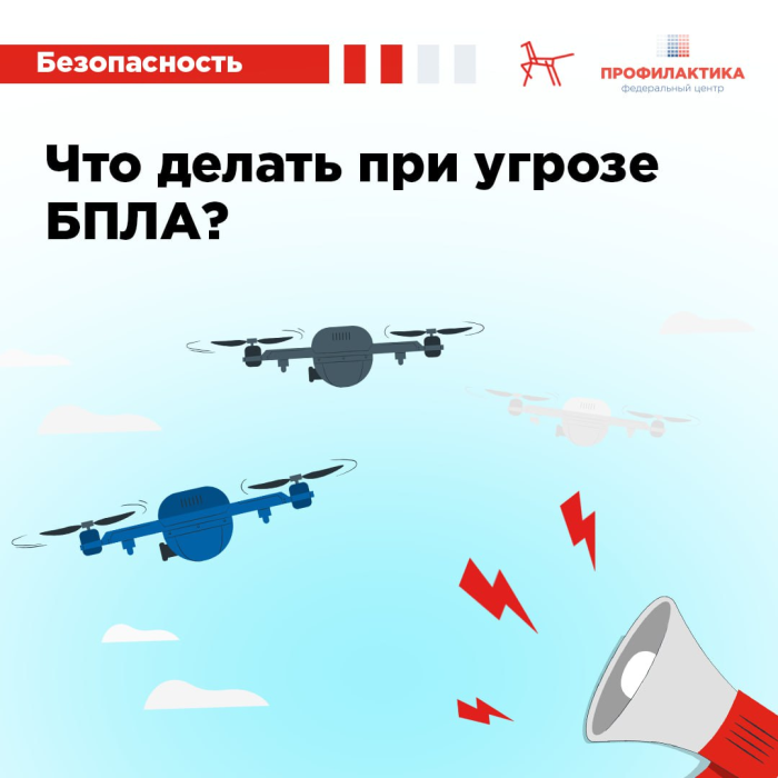 Информационная сводка о действиях при БПЛА