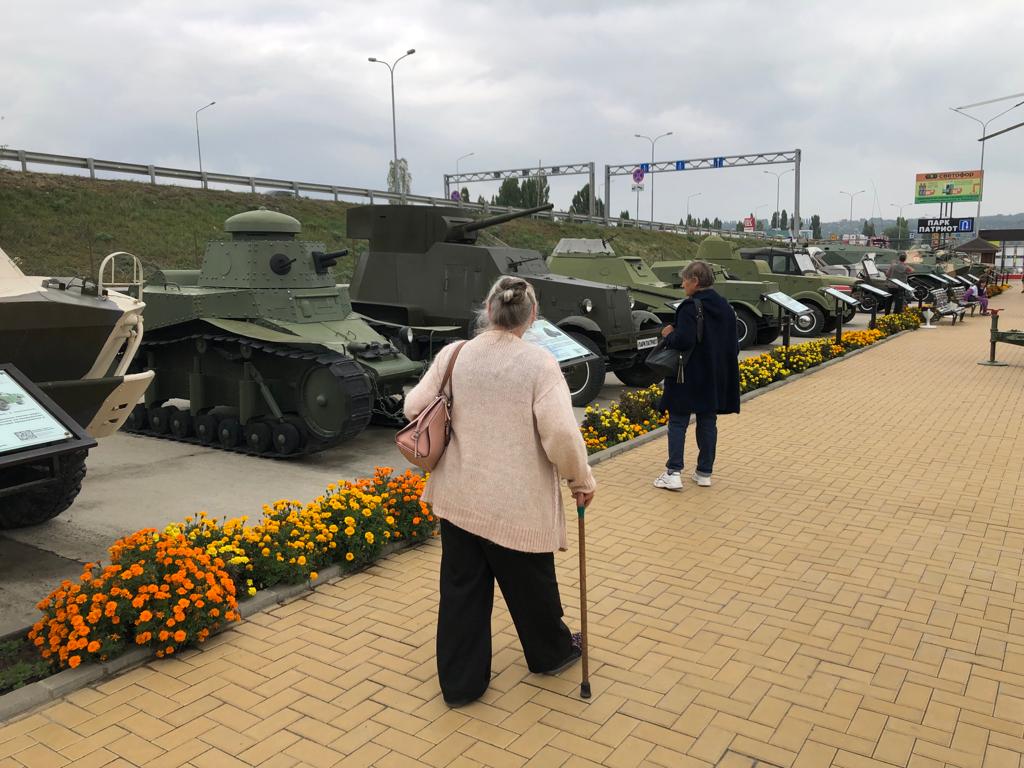 Экскурсия в музей военной техники   Парк «Патриот»