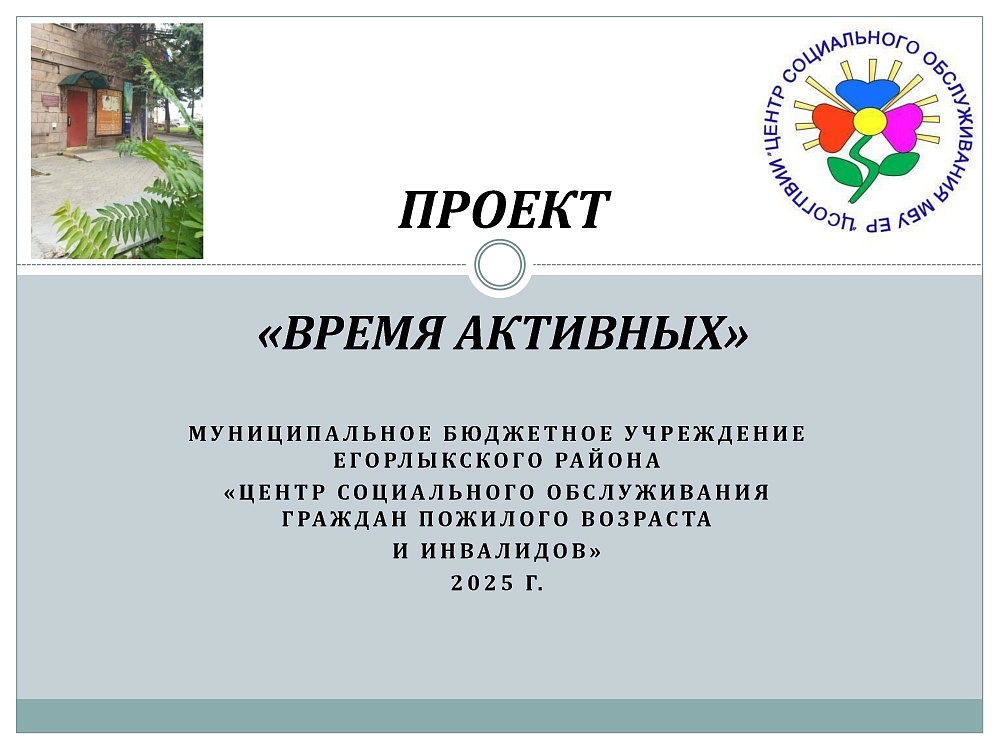 Проект "Время активных"