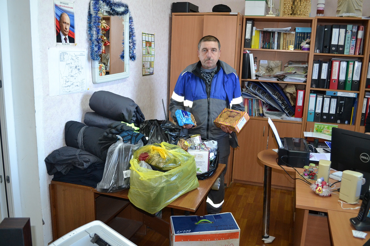 Акция помощи участникам спецоперации от клуба "Белая ладья"